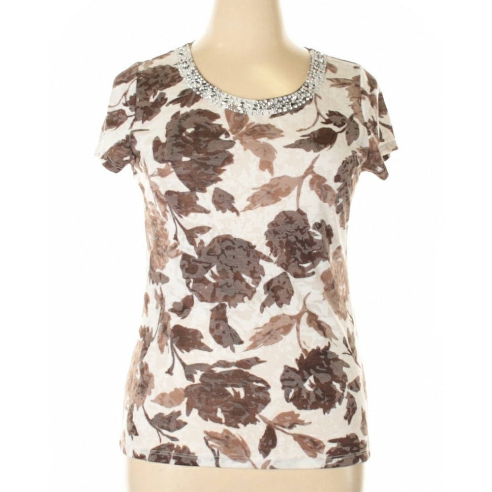 INC International Concepts short sleeve top, xl